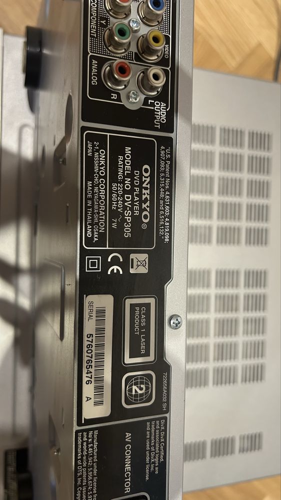 Zestaw kolumn Maudio HCS 9920 + Amplituner Onkyo TX-SR304E i DV-SP305