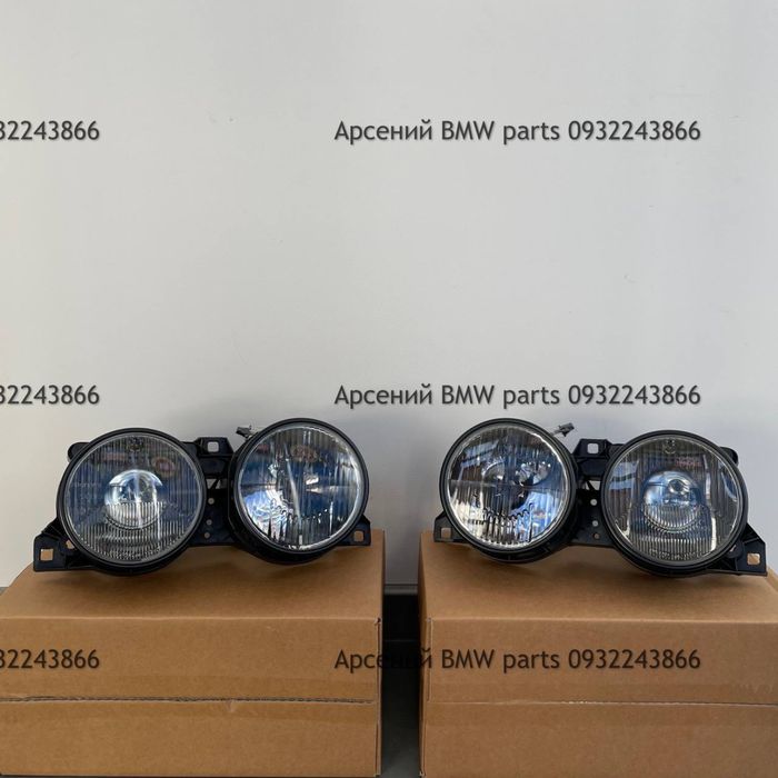 Фары bmw e30 е30 depo black новые