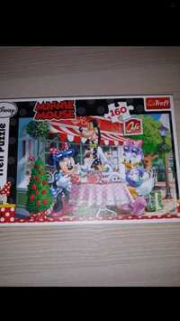 Niespodzianka Gratis.  Puzzle  Myszka Minnie 160 części. Zapraszam