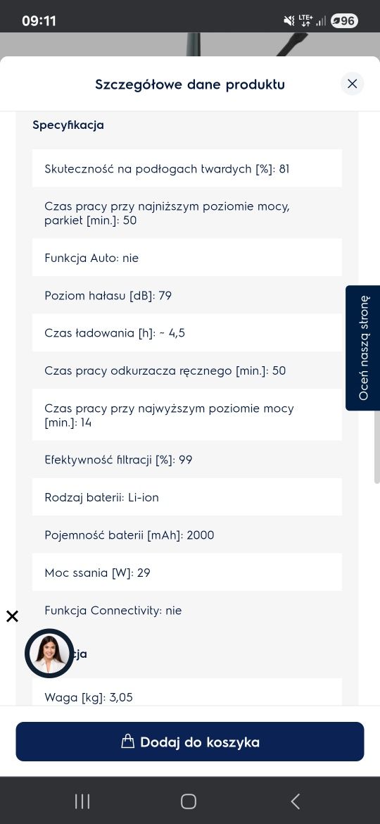 Odkurzacz Electrolux