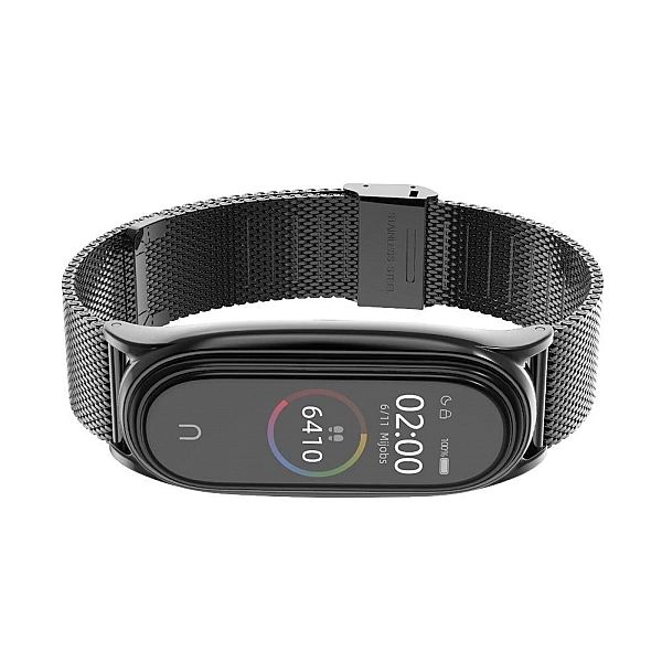 Bransoleta Milaneseband do Xiaomi Mi Band 7 Black