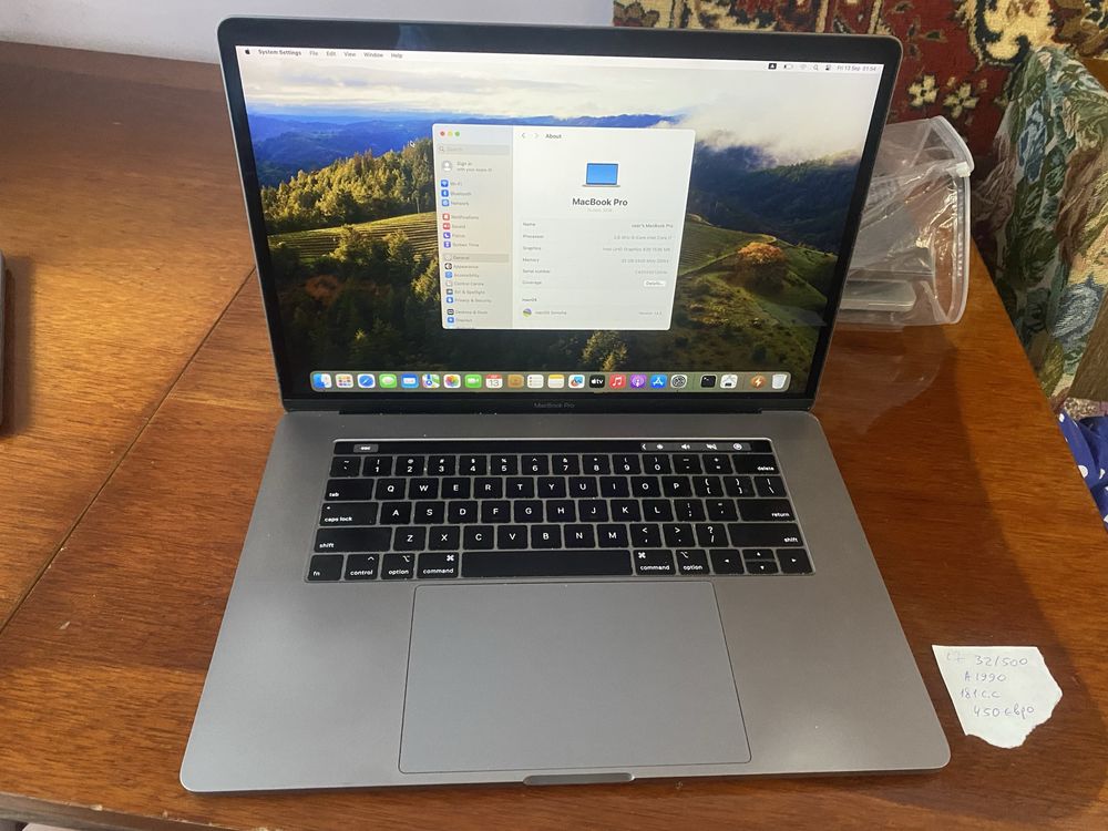 MakBook i7/32/500