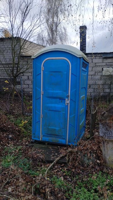 Toaleta przenośna budowlana