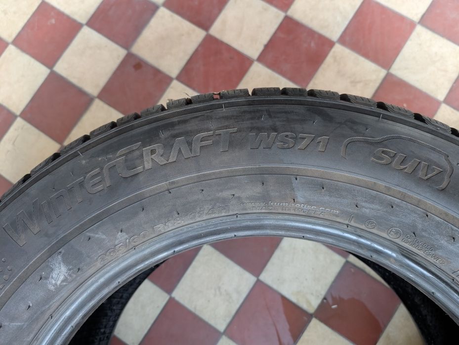 Kumho WinterCraft WS71 SUV 265/60R18 114H XL #445B