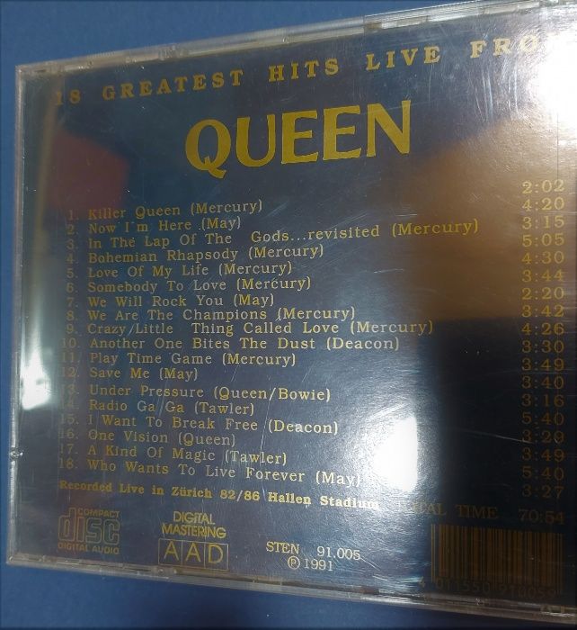 CD de musica dos Queen (colecionadores)