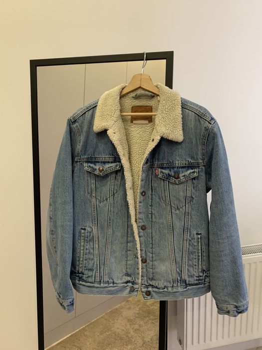 Levis куртка джинсовка зимова
