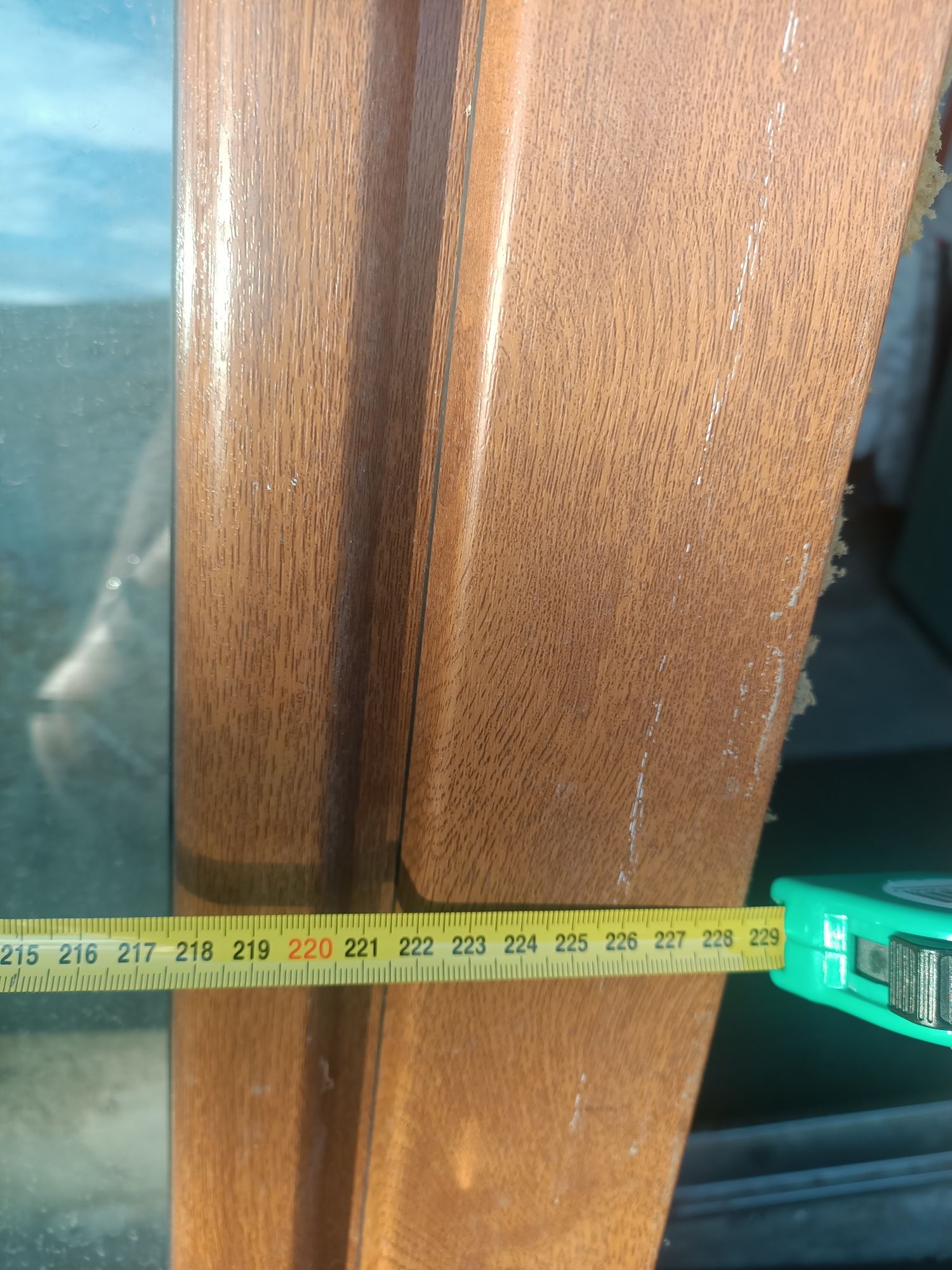 Okno tarasowe w dobrym stanie 228x180