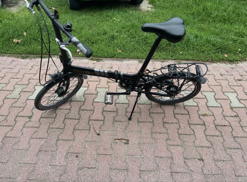 Rower Dahon czarny rower skladany