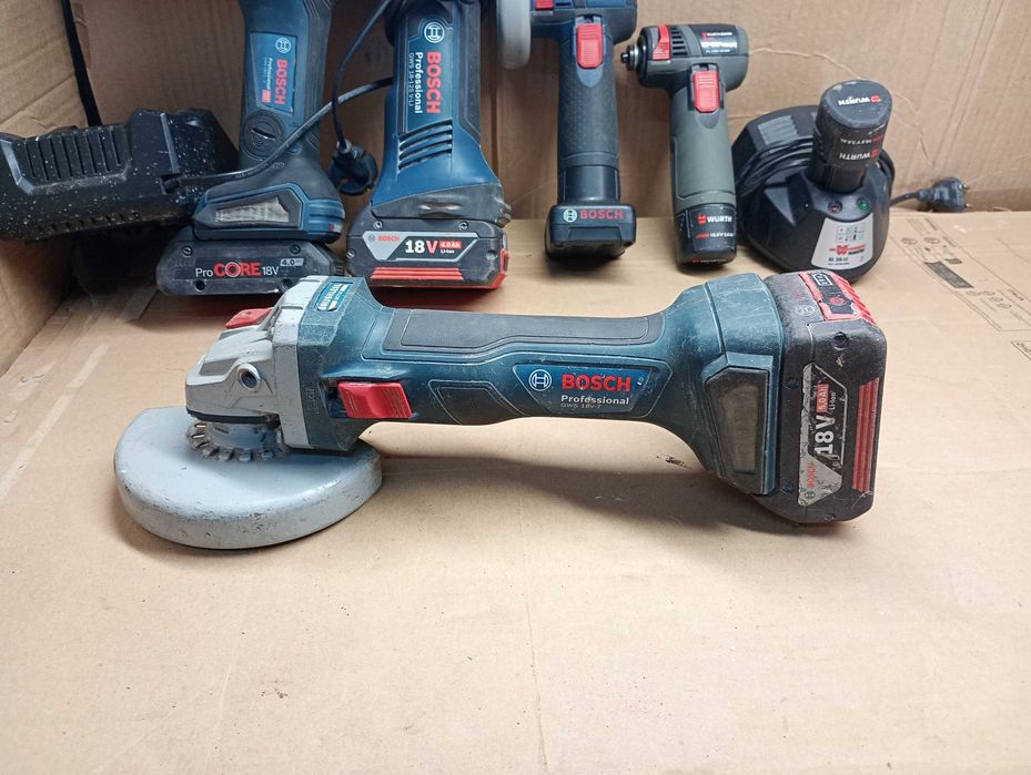 Szlifierka kątowa Bosch GWS 18V-7 10.2022r