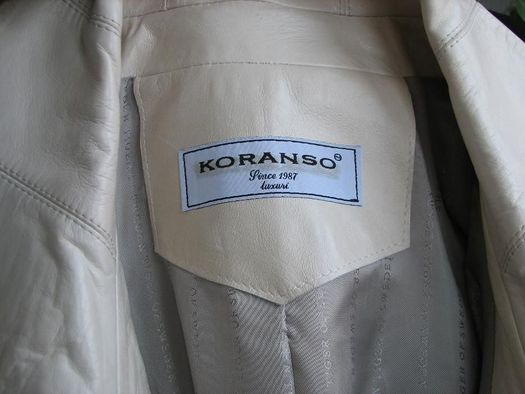 Кожаная курточка от "KORANSO"