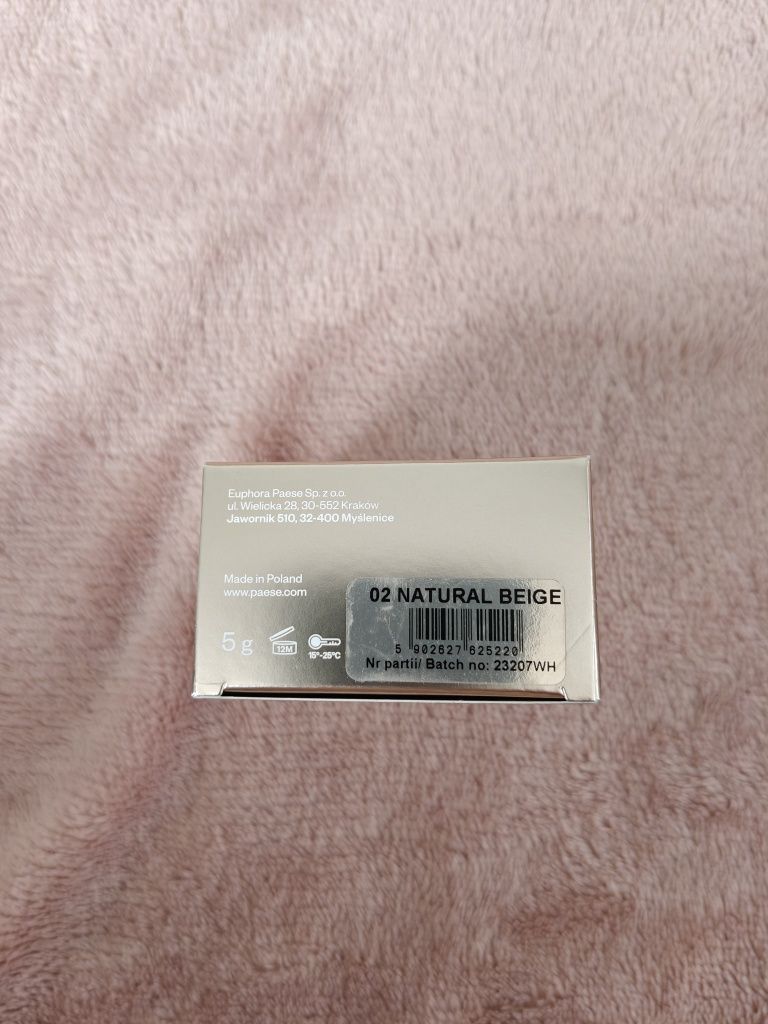 Sprzedam mgłę pudrową Paese 02 natural beige