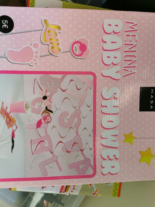 Kit festa baby shower menina