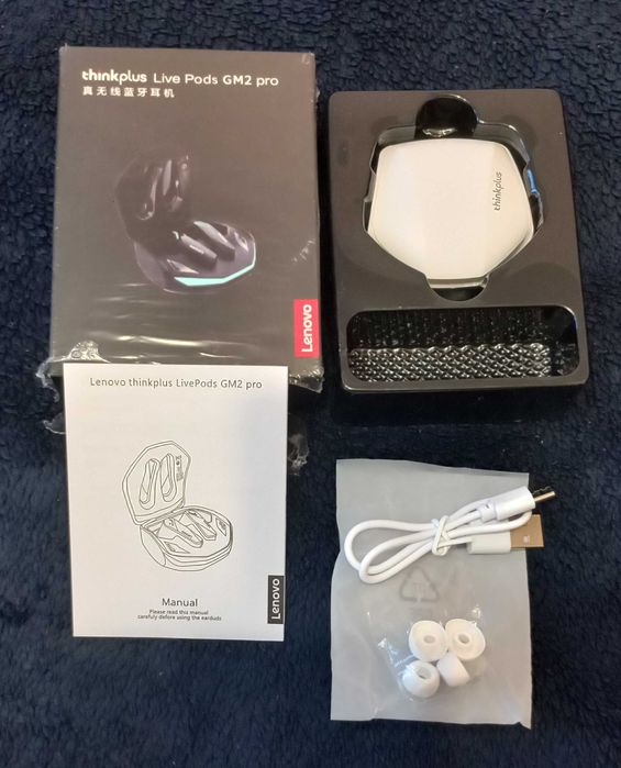 беспроводные наушники Lenovo thinkplus Live Pods GM2 PRO White
