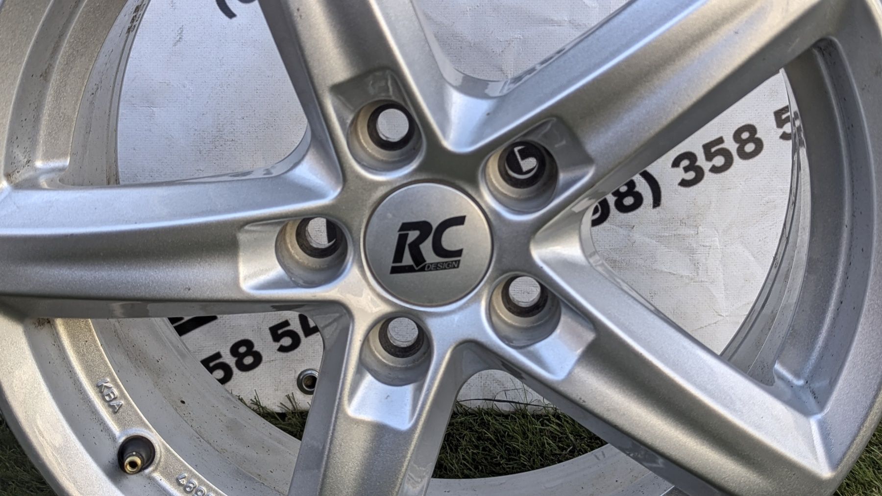 Диски легкосплавні R 16 5/108 ET 50 6.5J. RC Design.