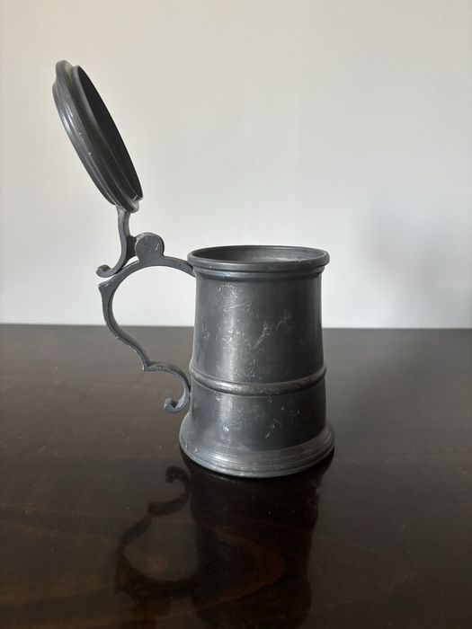 Srebrny kufel antyk