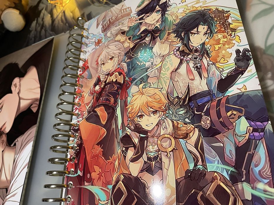 Блокноти по улюбленим аніме