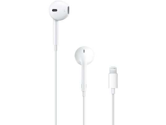 Słuchawki przewodowe Apple EarPods Lightning Connector - białe