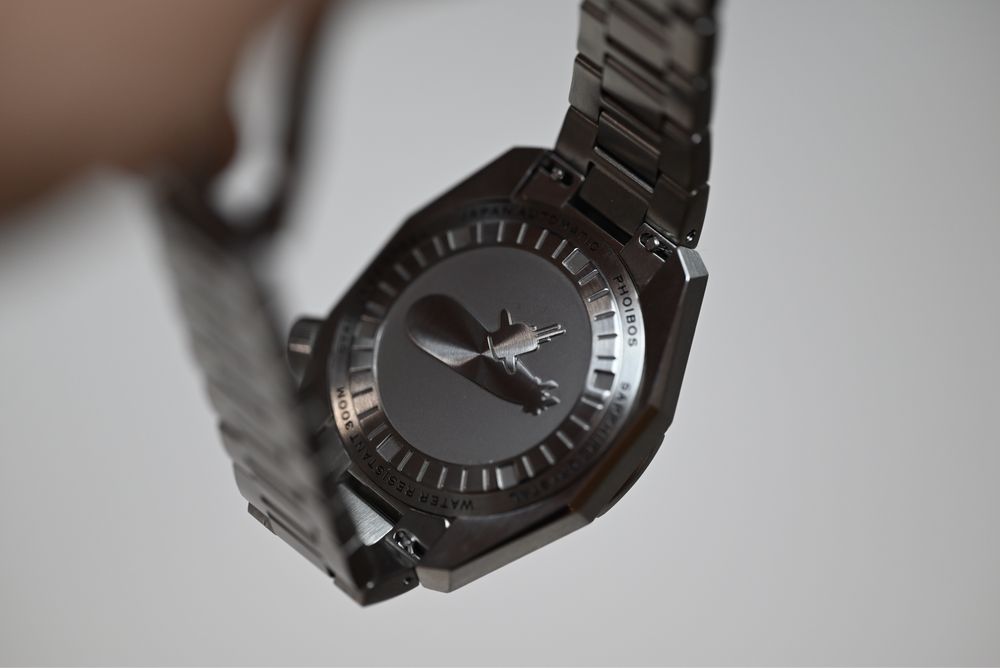 PHOIBOS Depth Hunter 300M Automatic Diver Watch PY060C Black