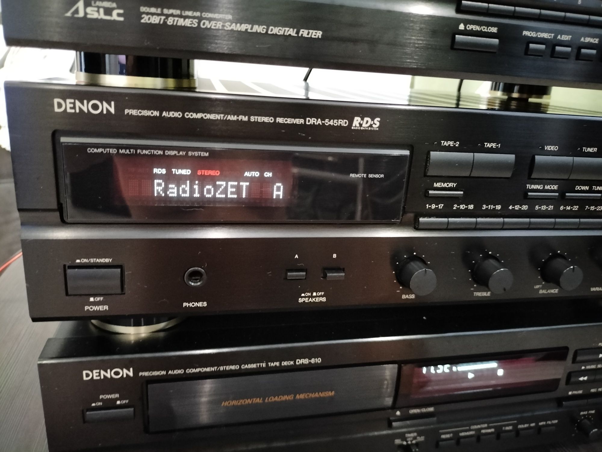 Wieża Denon RDS DRA-545RD