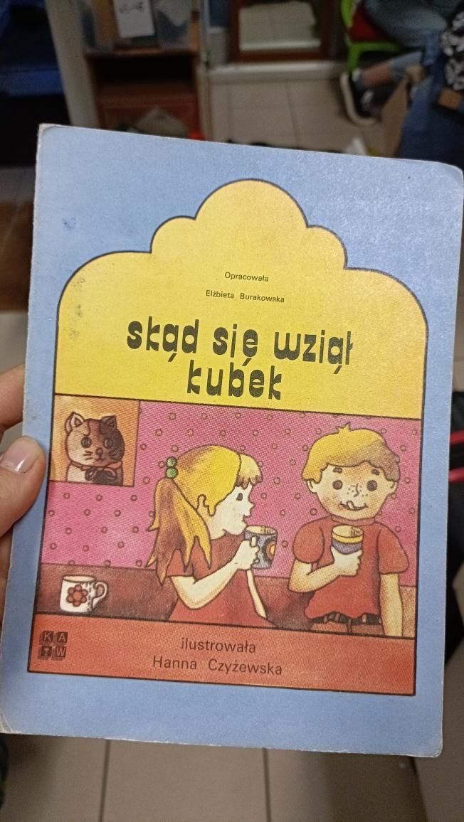 Książeczka Skąd się wziął kubek