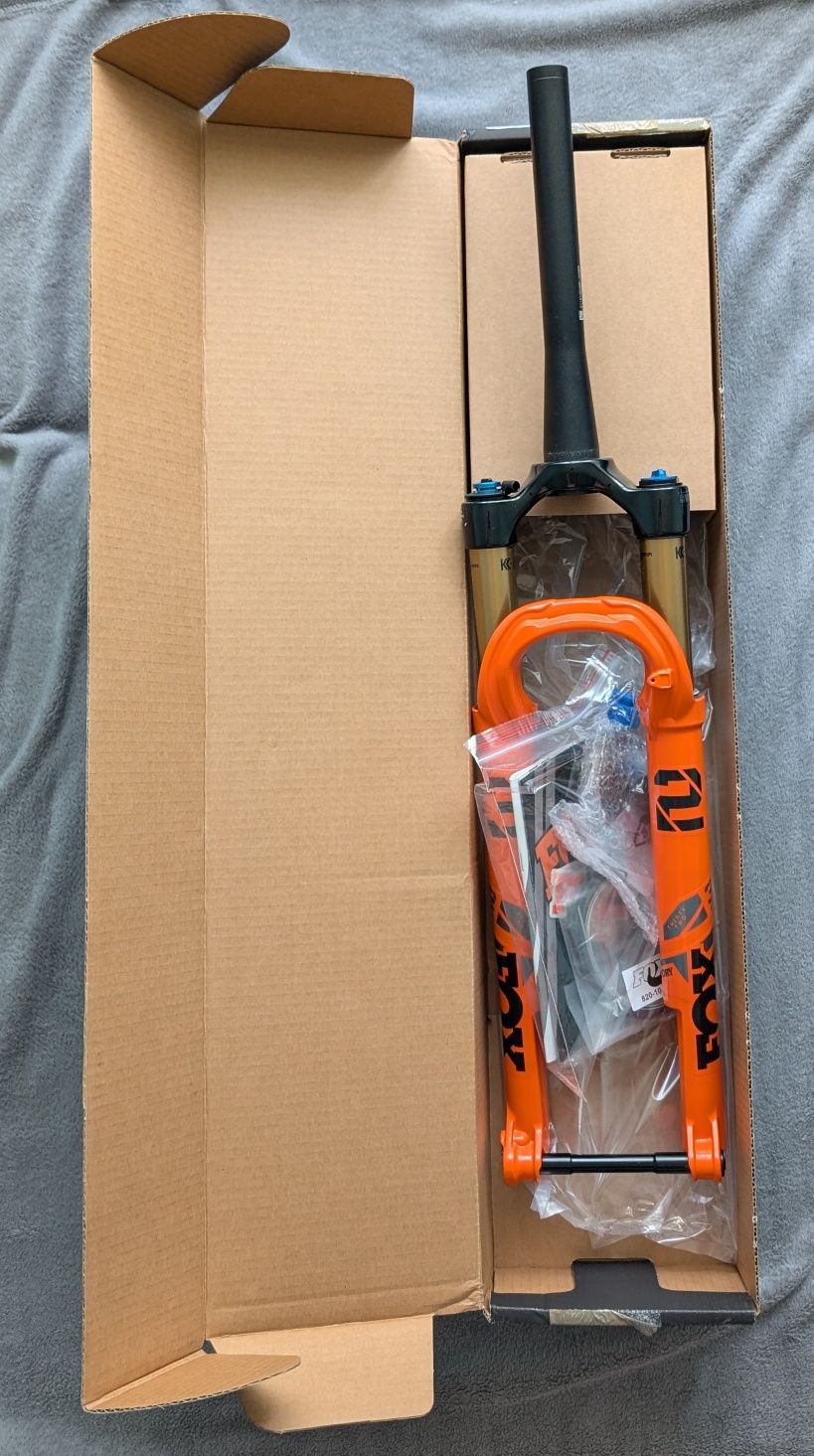 FOX RACING SHOX FACTORY 32 100mm Float SC koło 29″ orange
