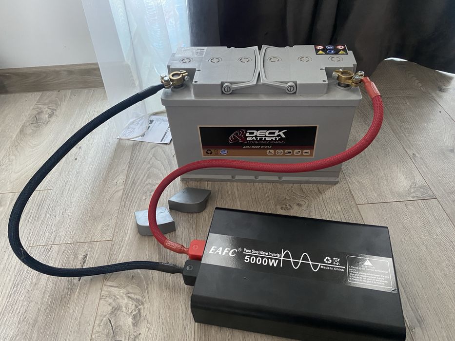 EAFC 5000 кВт, батарея  DECK AGM 105A