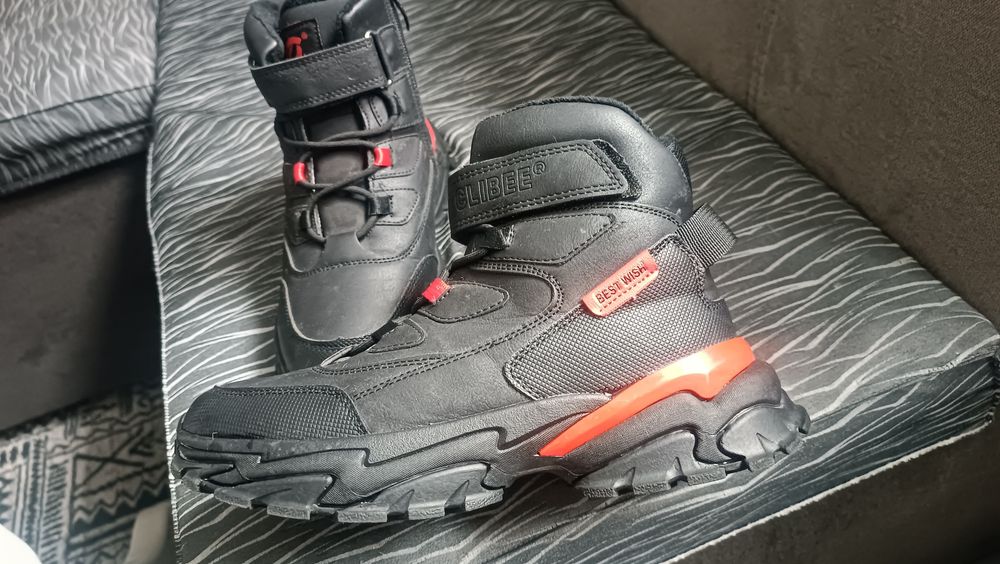 Зимние ботинки clibee 37 р(23,5см)