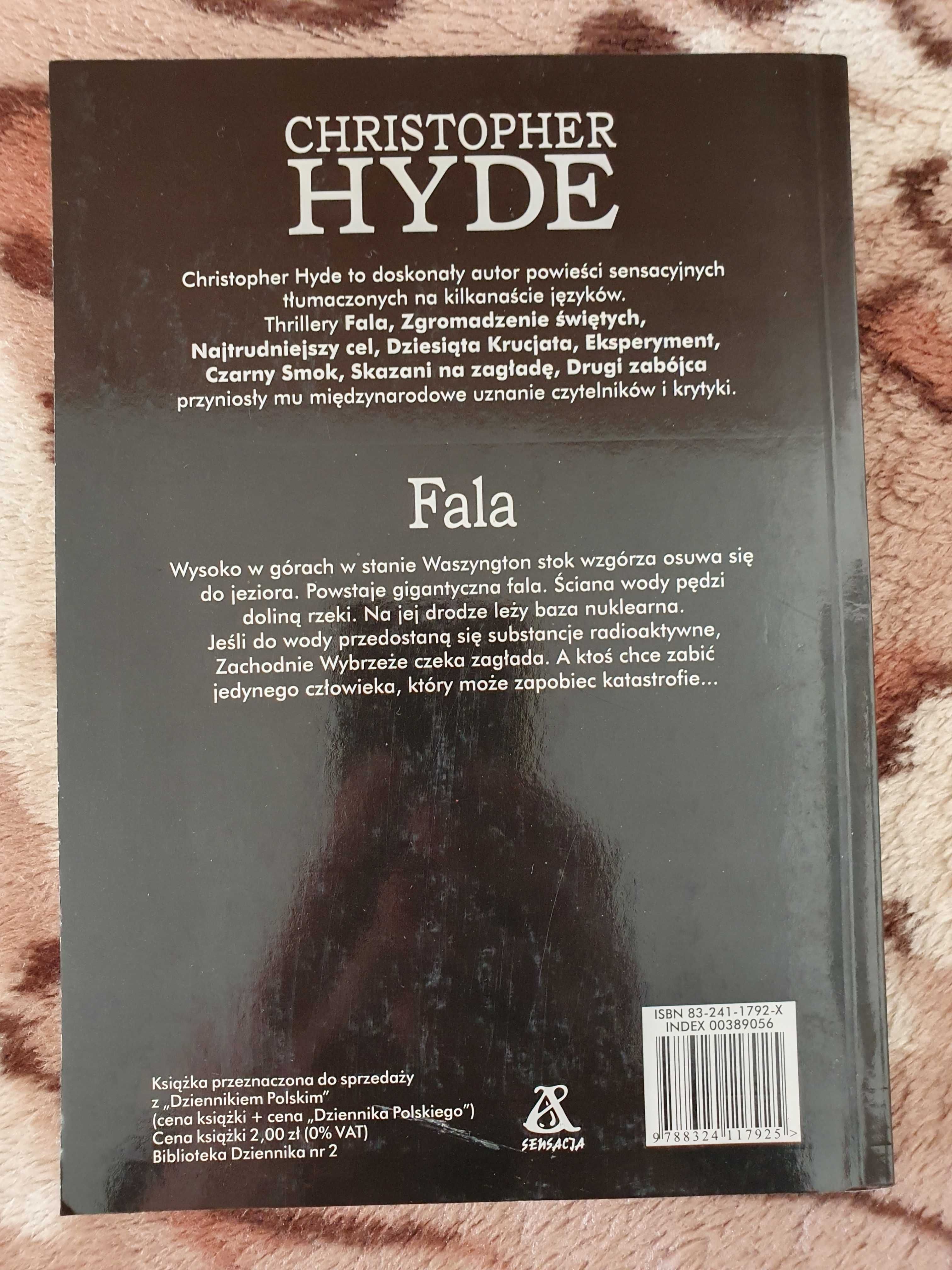 Książka Christopher Hyde "Fala"