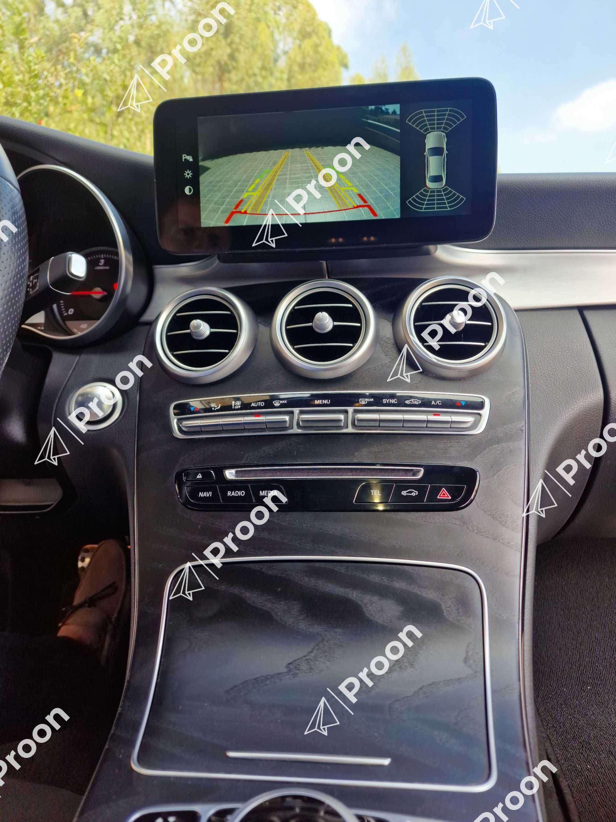 Auto Radio Mercedes class C, GlC w205 Android 2 din