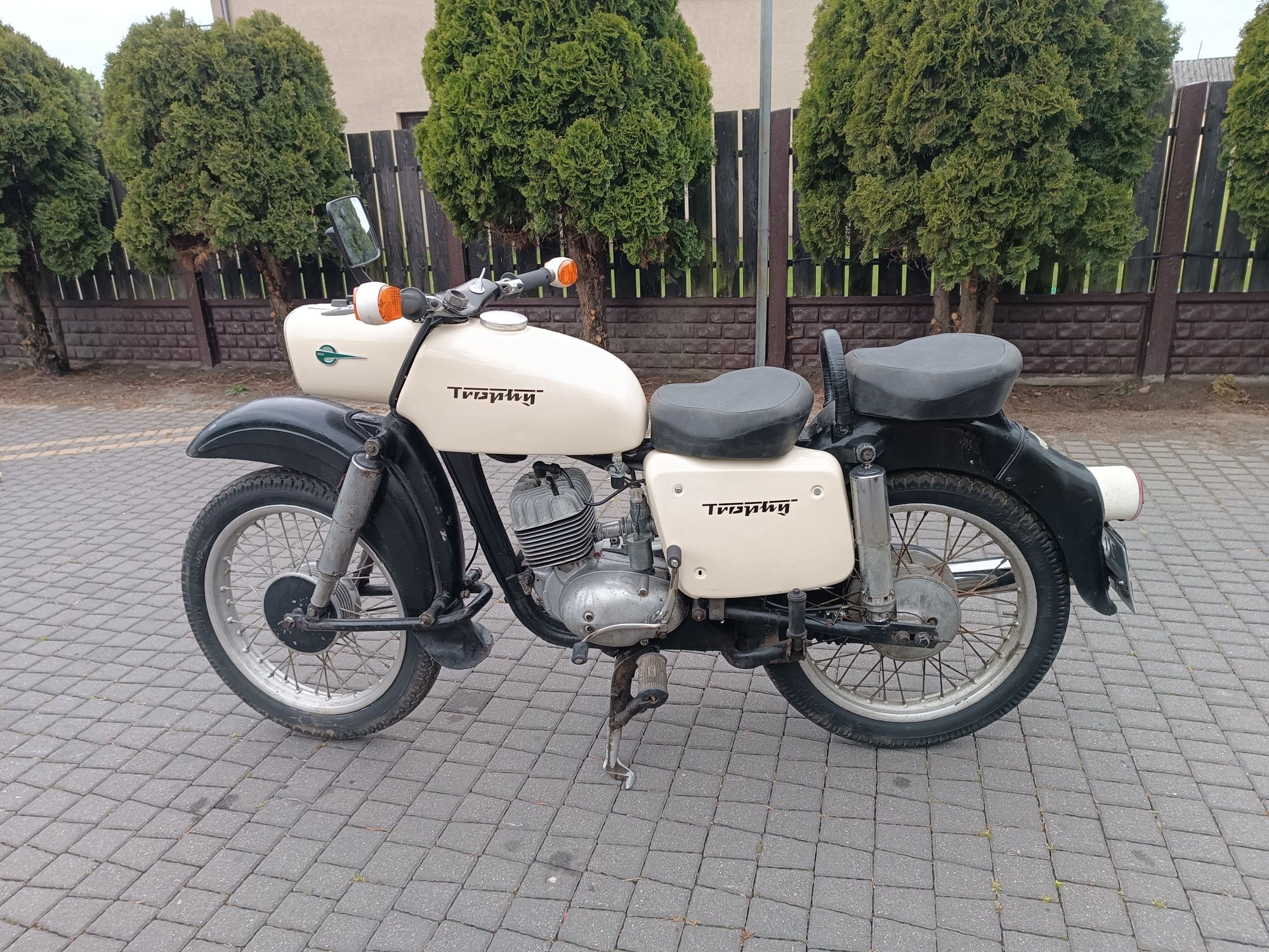 MZ es 125 trophy zamiana zamienię motocykl quad cross prl auto bus