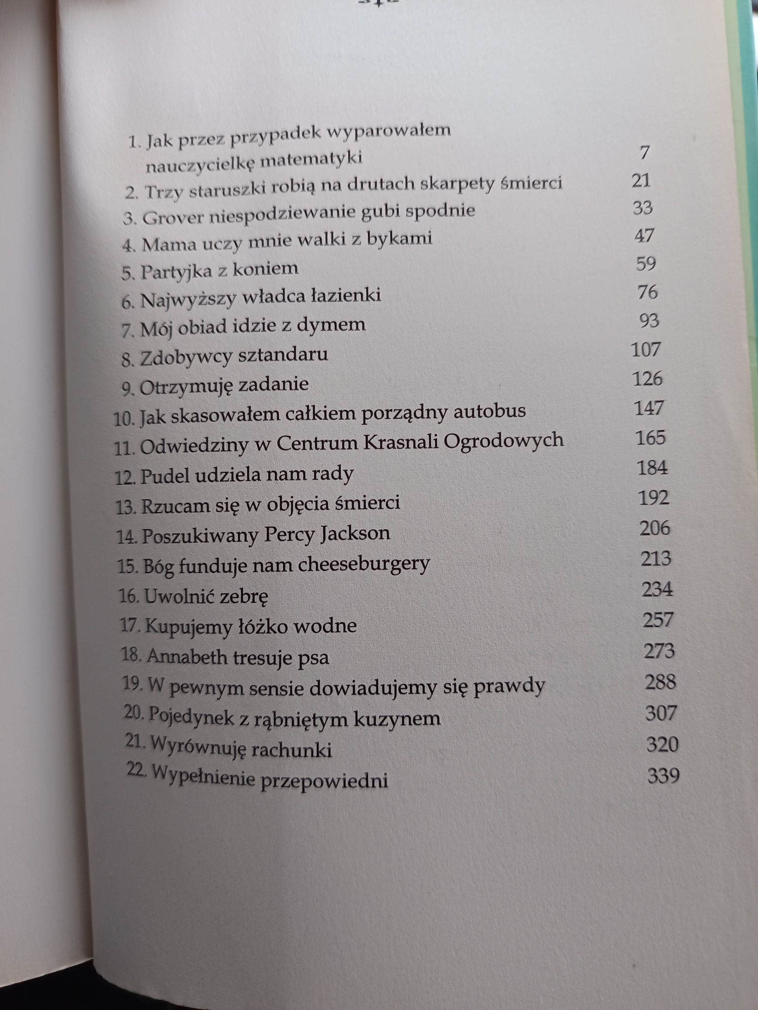 Książka Złodziej Pioruna  Percy Jackson i bogowie olimpijscy tom l