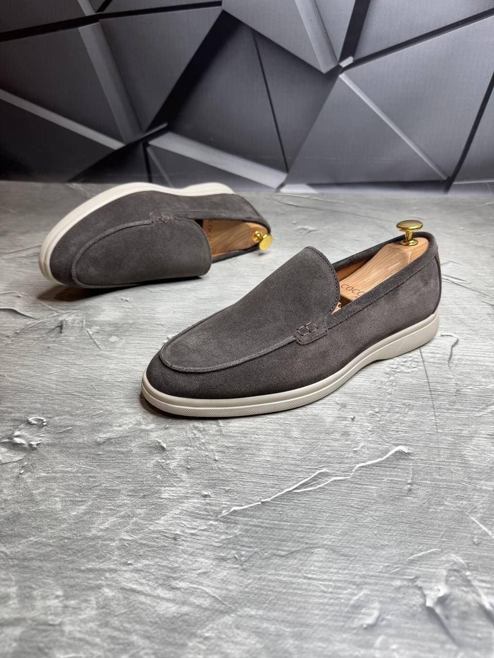 Лоферы замша 40-45
