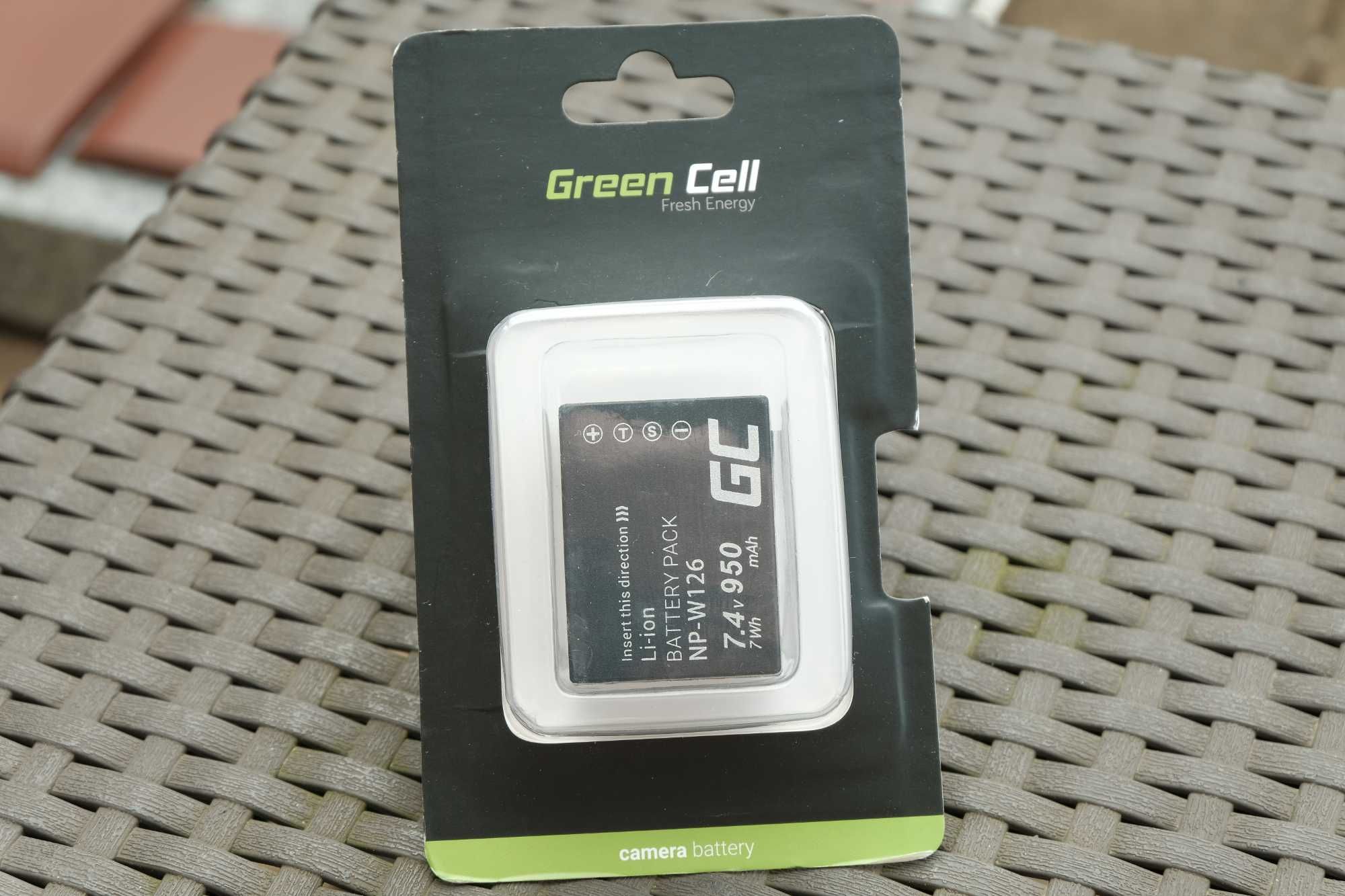 ładowarka duracell plus bateria green cell do fuji x.