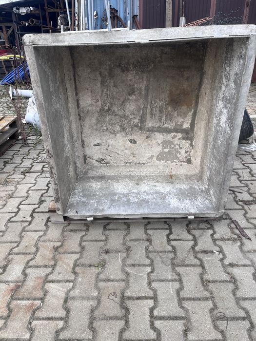 Pojemnik zbiornik wanna aluminiowa