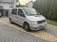 Mercedes Vito, krajowy, pierwszy właściciel, 6 osobowy, diesel