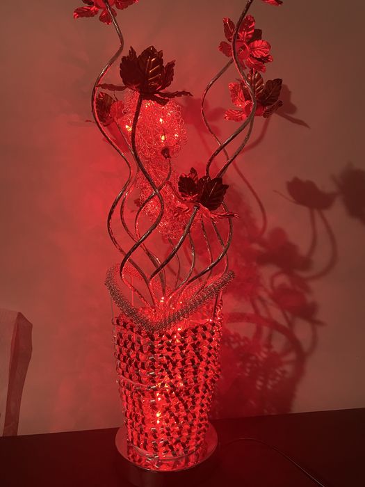 Wazon swiecacy LED ozdoby swiateczne