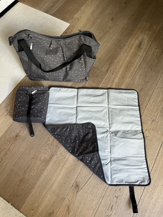Torba do wózka Lassig - niemowleca  +4 akcesoria w komplecie