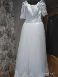 Продам весільну сукню, шикарное свадебное платье. Прокат 1000