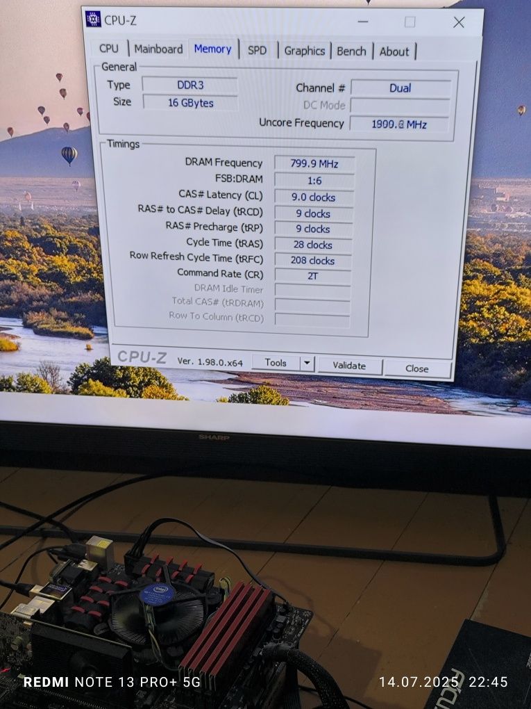 Pamięć RAM DDR3 16GB (4x4) 1600 CL9 GoodRAM Play