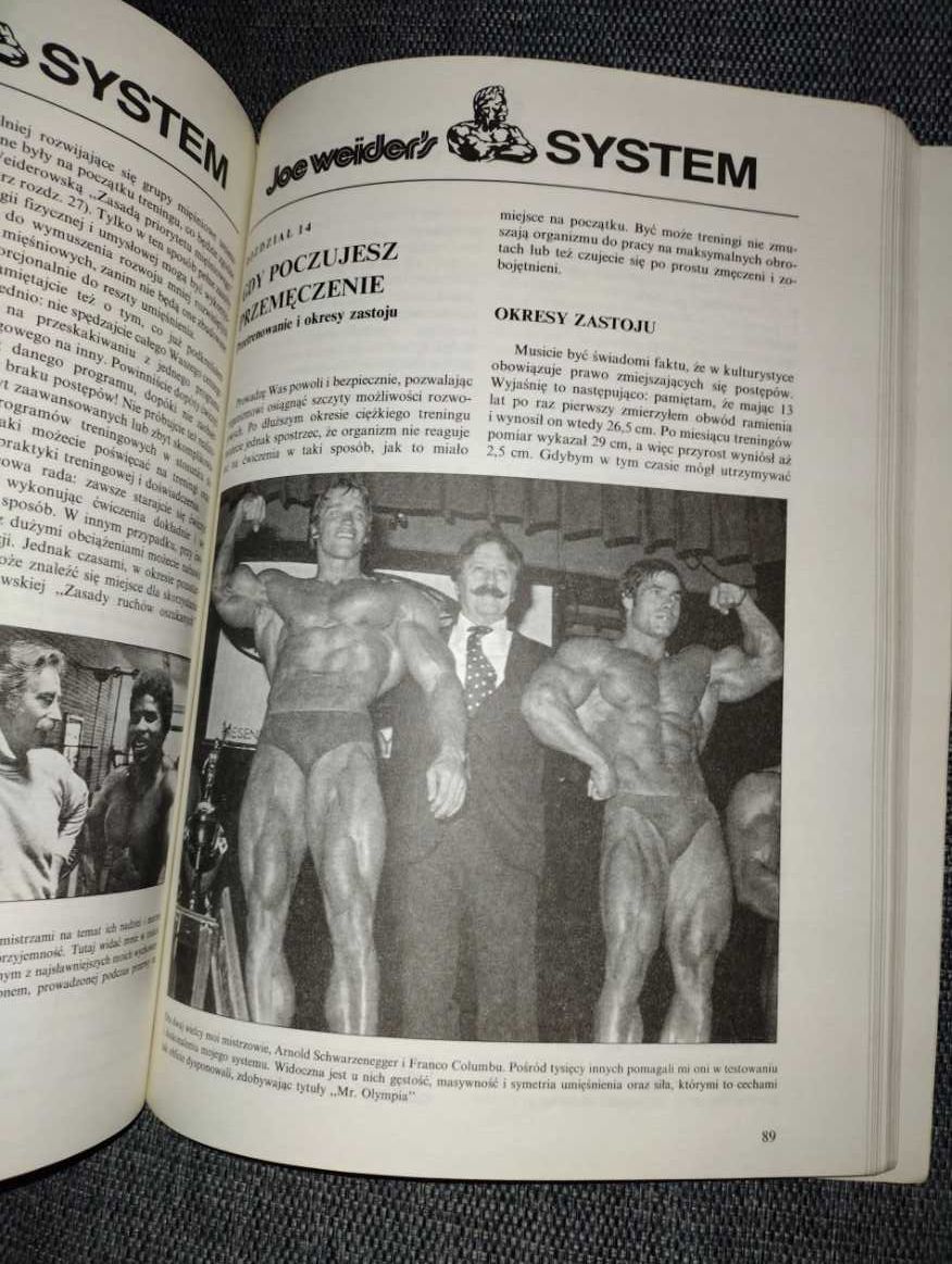 Kulturystyka System Joe Weidera plany ćwiczeń Trening Siłowy + plansze