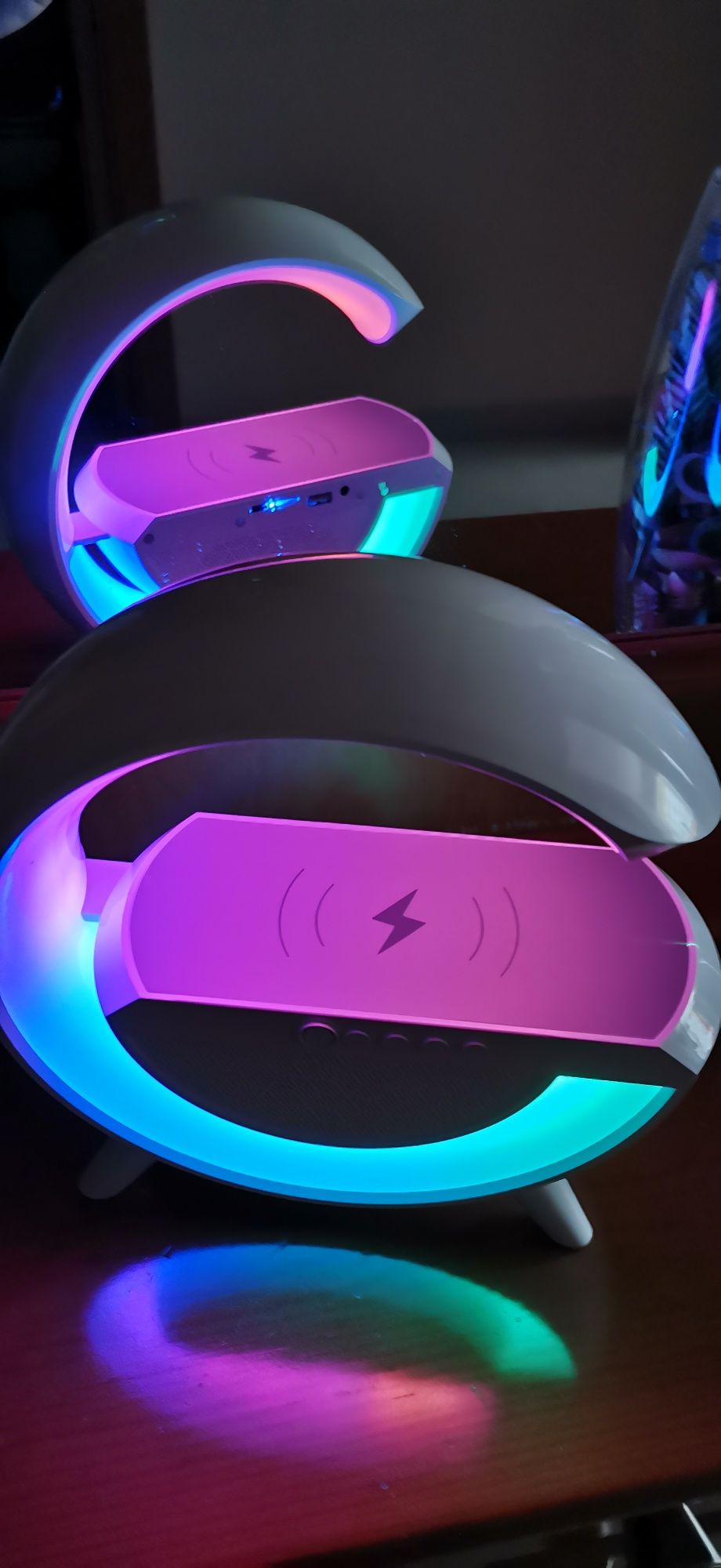 Coluna som, candeeiro, Bluetooth