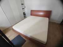 Cama de casal com colchão