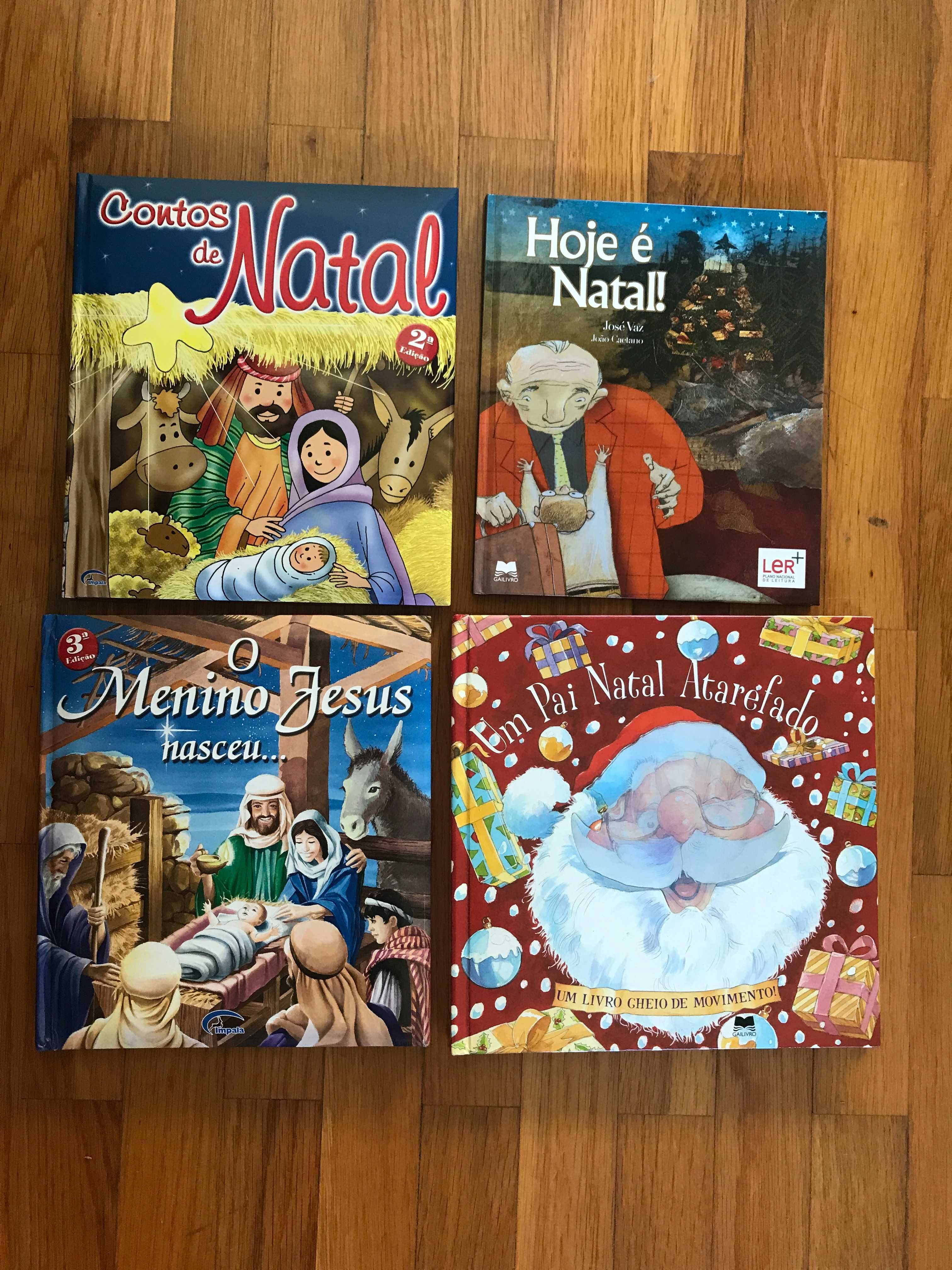 Livros de Natal para jovens e crianças, a maioria NOVOS - 4-6€