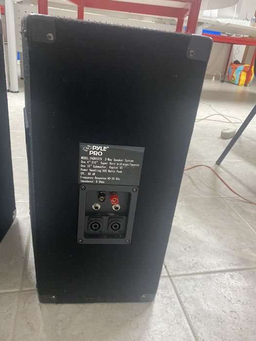 Colunas Pyle Pro 500 watts