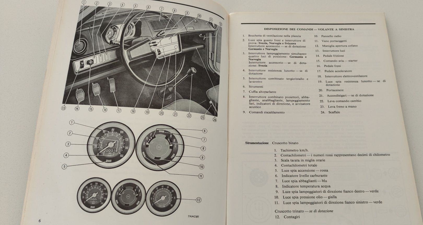 manual do Condutor/Instruções do Morris Marina de 1971