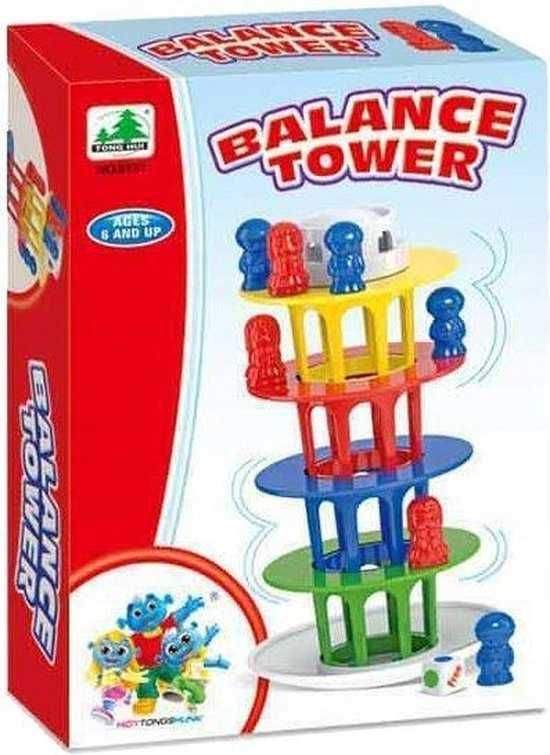 Balance Tower gra zręcznościowa balansująca krzywa wieża chwiejąca się