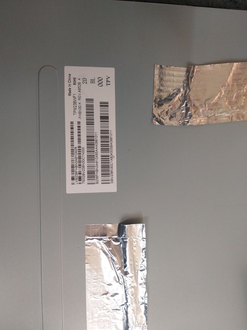 Монитор  Asus vp249he, разборка