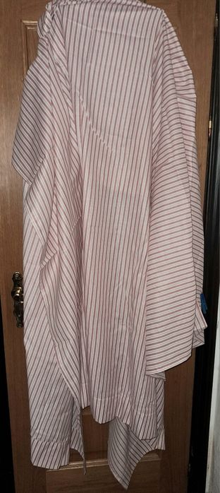 2 cortinados com fita para franzir