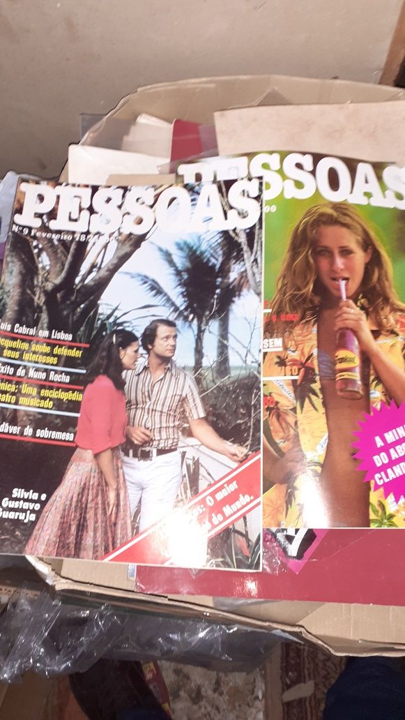 Revista Pessoas 1977 e 78 lote