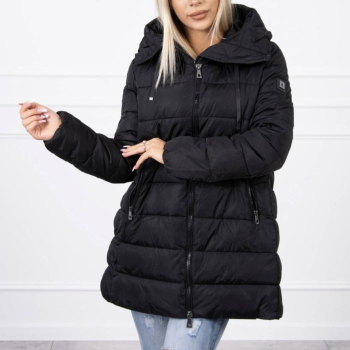 Fifi czarna kurtka z eco-puchem rozmiar  XS, S, M